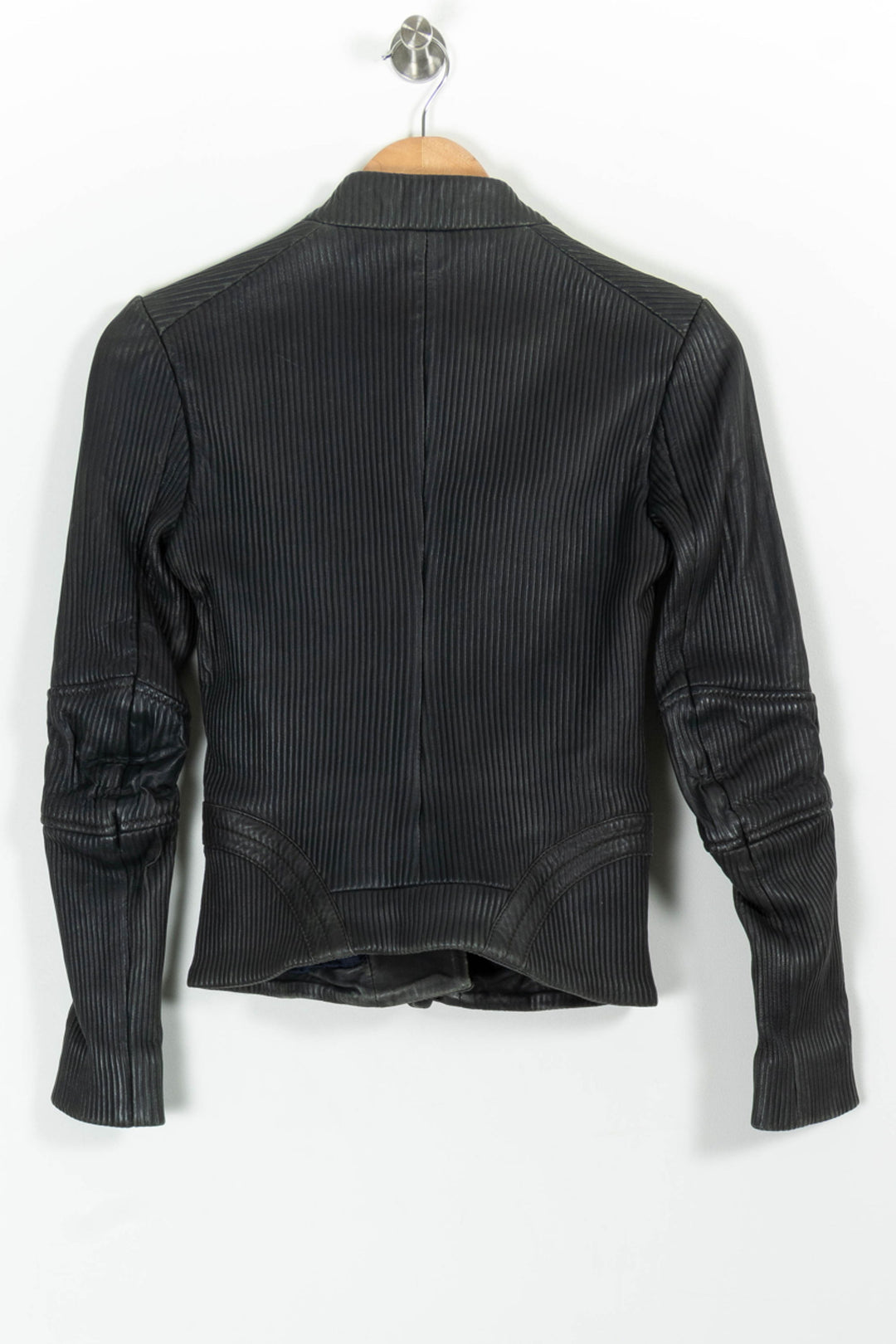 Veste Motard Grise - Taille S/36 de la marque Maje | PARAD99409 - Vendu par Paradigme - Image 4