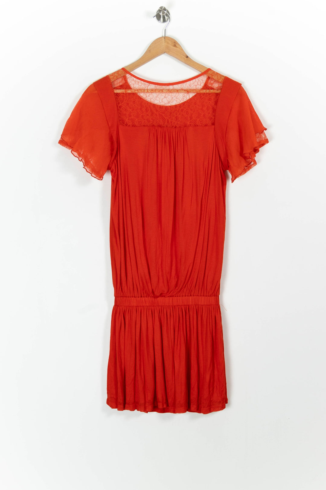 Robe Courte Rouge - Taille S/36 de la marque Vanessa Bruno - Athé | PARAD99411 - Vendu par Paradigme - Image 4