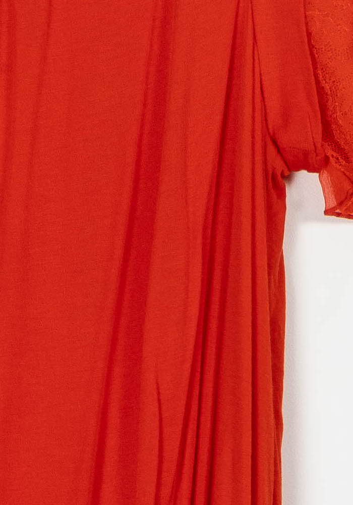 Robe Courte Rouge - Taille S/36 de la marque Vanessa Bruno - Athé | PARAD99411 - Vendu par Paradigme - Image 3