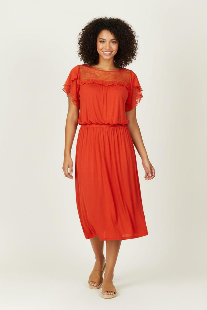 Robe Courte Rouge - Taille S/36 de la marque Vanessa Bruno - Athé | PARAD99411 - Vendu par Paradigme - Image 1