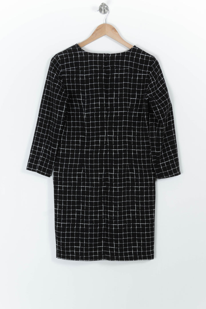 Robe Noire et Blanche - Taille S/36 de la marque La Fée Maraboutée | PARAD99412 - Vendu par Paradigme - Image 4