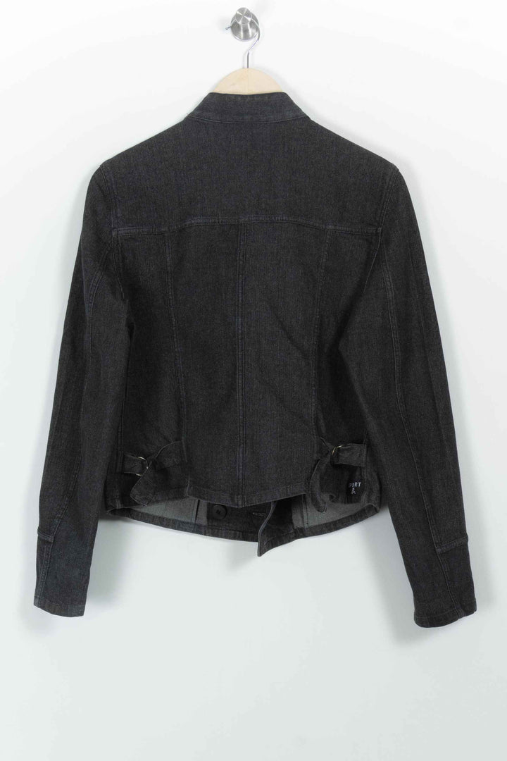 Blouson Gris - Taille L/40 de la marque Agnès b. | PARAD99414 - Vendu par Paradigme - Image 4