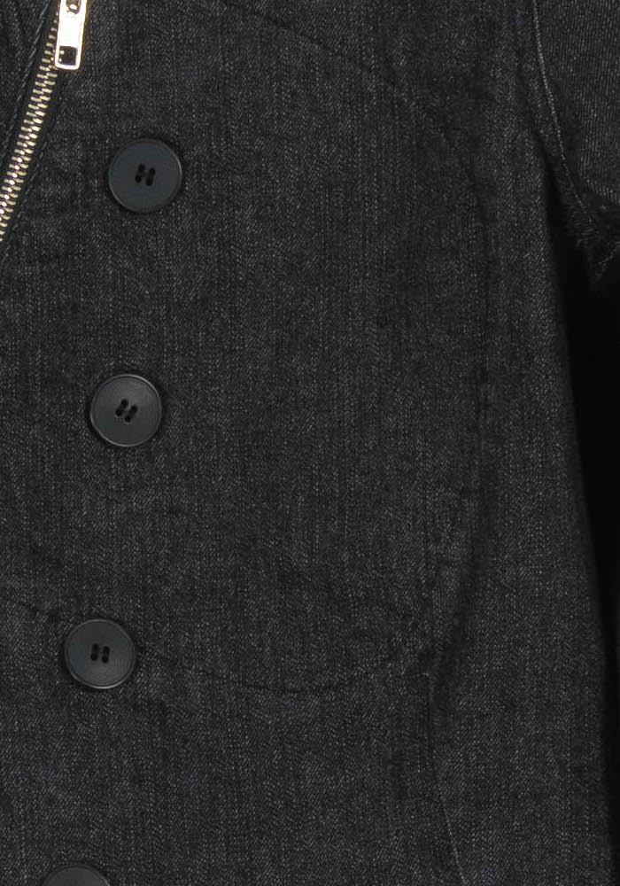 Blouson Gris - Taille L/40 de la marque Agnès b. | PARAD99414 - Vendu par Paradigme - Image 3