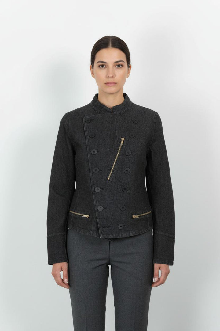 Blouson Gris - Taille L/40 de la marque Agnès b. | PARAD99414 - Vendu par Paradigme - Image 1
