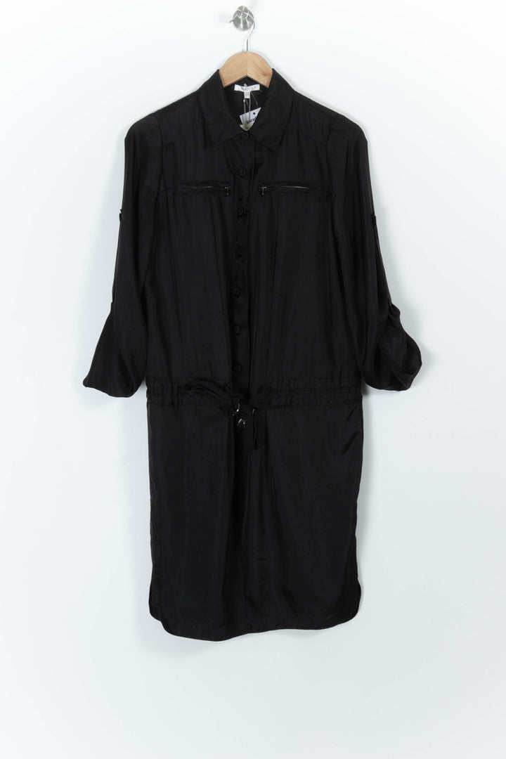 Robe Chemise Noire - Taille S/36 de la marque Paule Ka | PARAD99420 - Vendu par Paradigme - Image 2