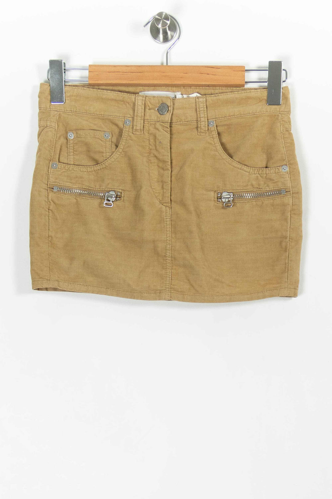 Jupe en Velours Beige - Taille S/36 de la marque Isabel Marant étoile | PARAD99424 - Vendu par Paradigme - Image 2