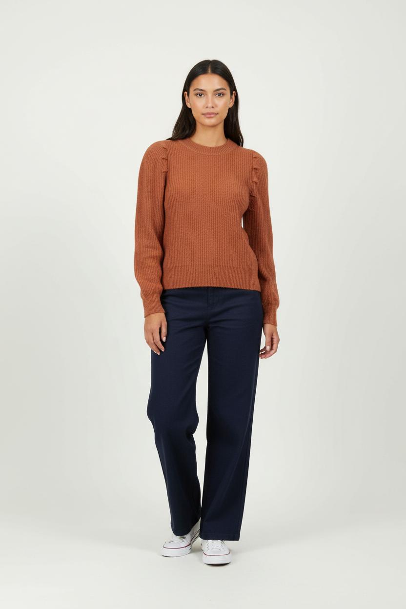 Pull Orange - Taille S/36 de la marque Petite Mendigote | PARAD99430 - Vendu par Paradigme - Image 1