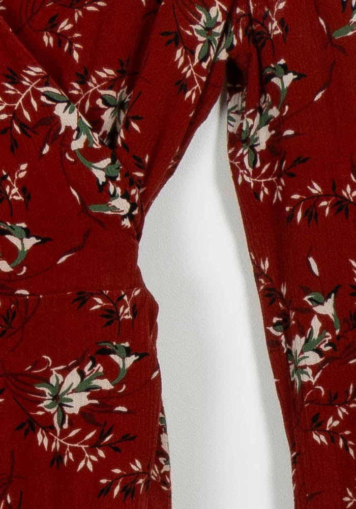 Robe portefeuille bordeaux - Taille XS/34 de la marque Sézane | PARAD99431 - Vendu par Paradigme - Image 3