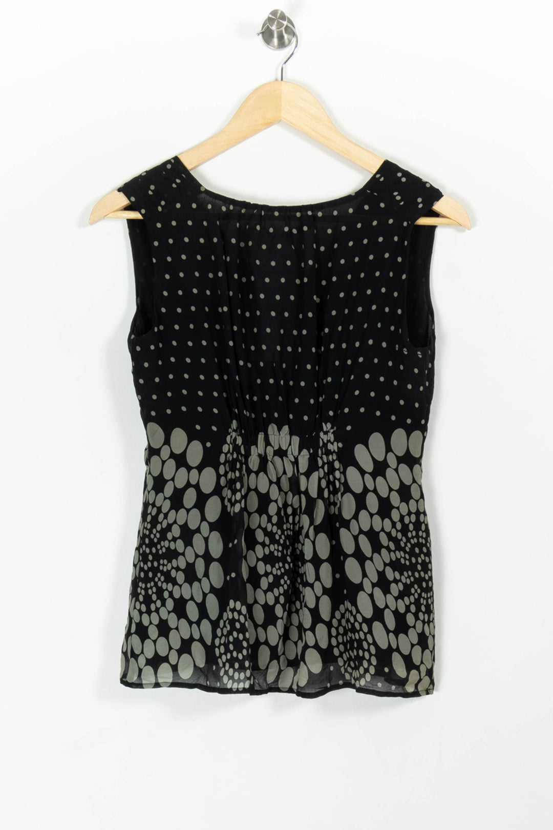 Blouse Noire et Grise - Taille XS/34 de la marque Comptoir des Cotonniers | PARAD99432 - Vendu par Paradigme - Image 4