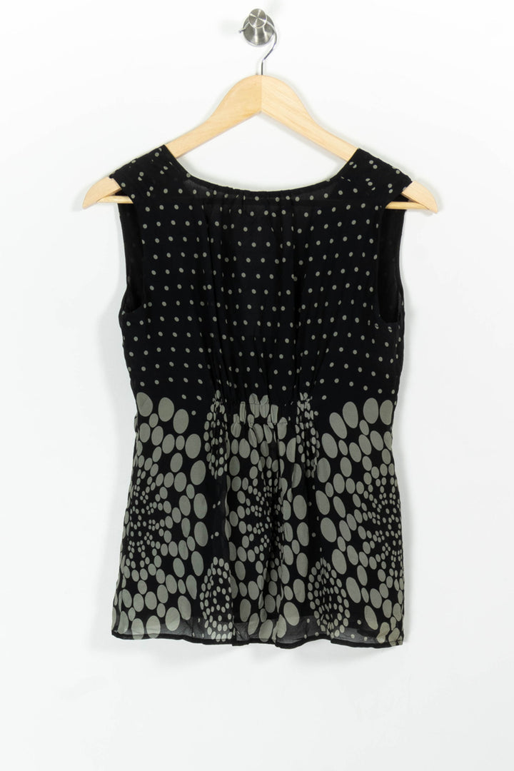 Blouse Noire et Grise - Taille XS/34 de la marque Comptoir des Cotonniers | PARAD99432 - Vendu par Paradigme - Image 4