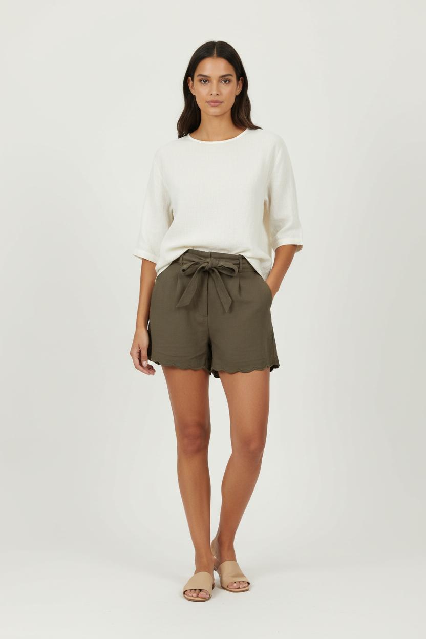 Short Vert - Taille XS/34 de la marque IKKS | PARAD99435 - Vendu par Paradigme - Image 1