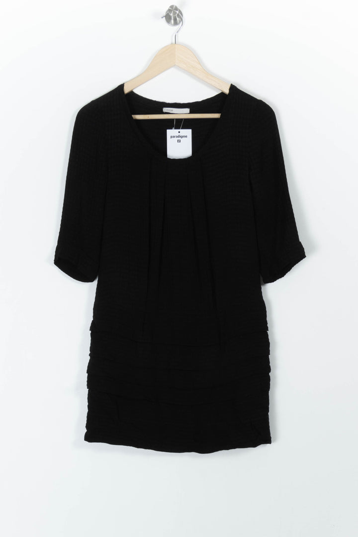 Robe Noire - Taille XS/34 de la marque Maje | PARAD99438 - Vendu par Paradigme - Image 2