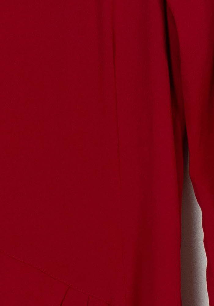 Robe Midi Bordeaux - Taille XS/34 de la marque IKKS | PARAD99442 - Vendu par Paradigme - Image 3
