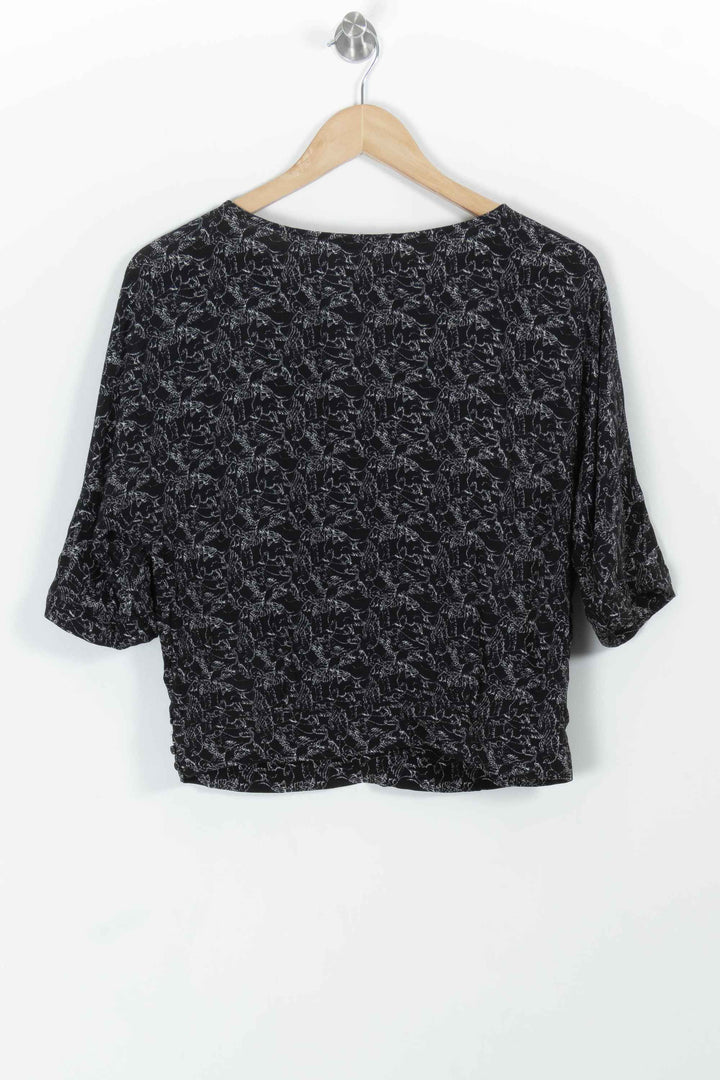 Blouse Noire et Blanche - Taille XS/34 de la marque Comptoir des Cotonniers | PARAD99444 - Vendu par Paradigme - Image 4