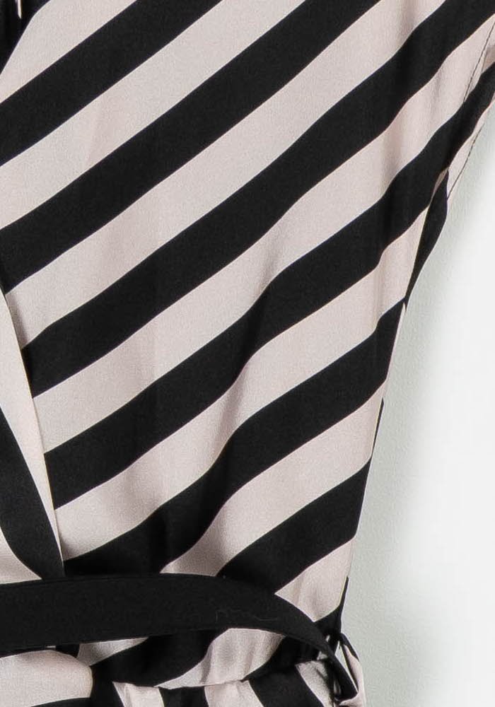 Robe Midi Noire et Blanche - Taille M/38 de la marque Liu Jo | PARAD99453 - Vendu par Paradigme - Image 3