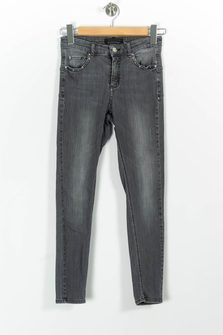 Jean Gris - Taille XS/34 de la marque IKKS | PARAD99454 - Vendu par Paradigme - Image 2