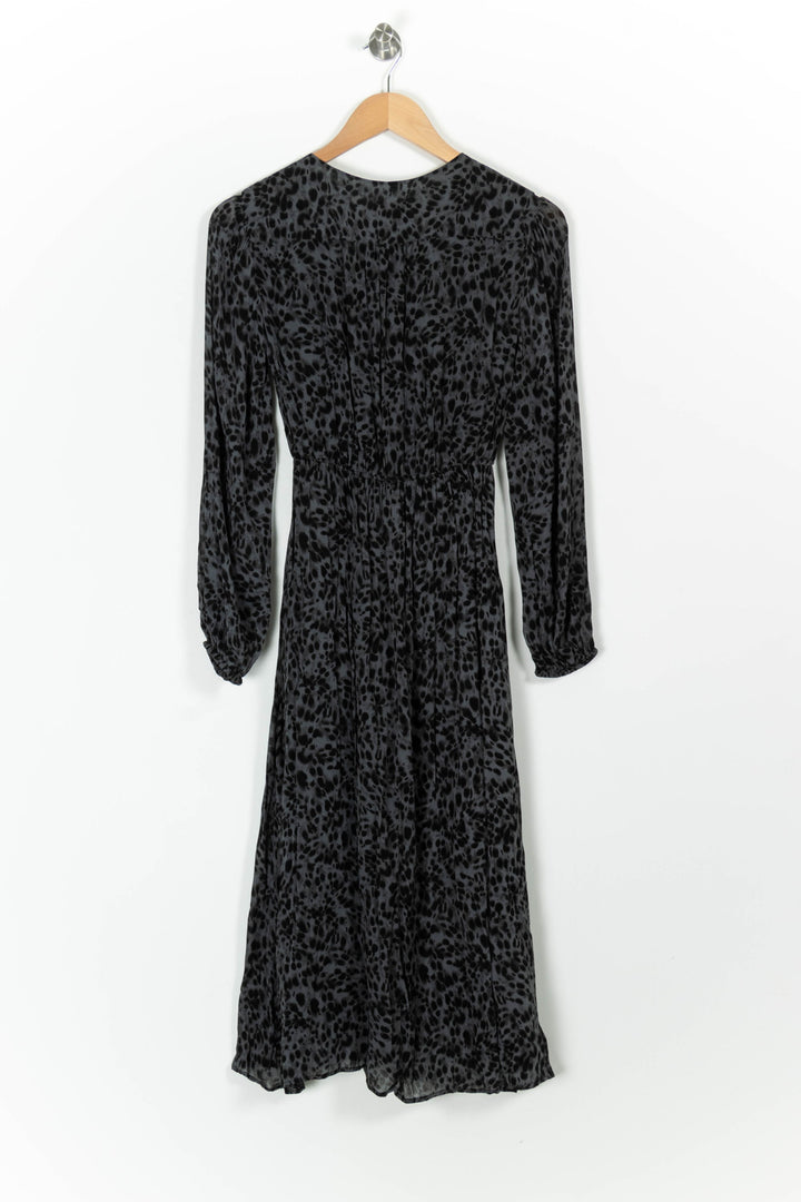 Robe Longue Noire et Grise - Taille S/36 de la marque Maison 123 | PARAD99458 - Vendu par Paradigme - Image 4
