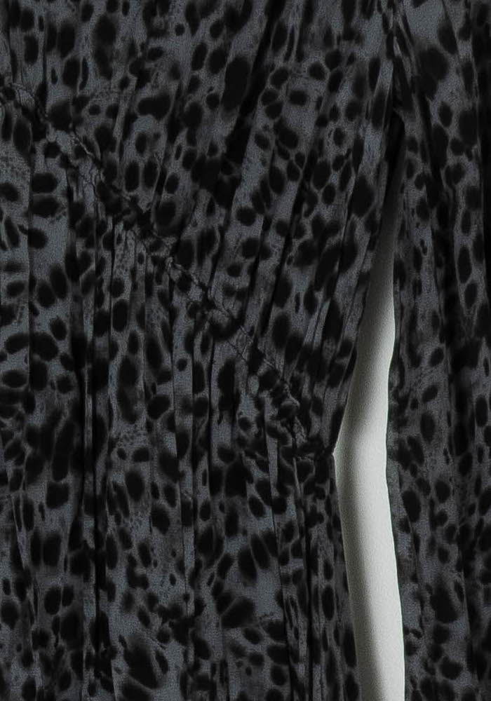 Robe Longue Noire et Grise - Taille S/36 de la marque Maison 123 | PARAD99458 - Vendu par Paradigme - Image 3