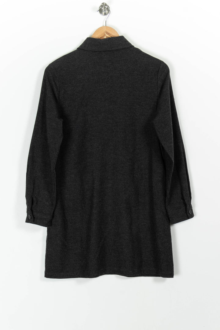 Robe Chemise Grise - Taille M/38 de la marque La Fée Maraboutée | PARAD99459 - Vendu par Paradigme - Image 4
