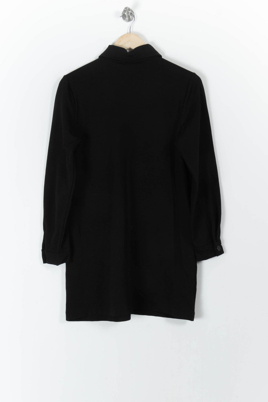 Robe Chemise Noire - Taille M/38 de la marque La Fée Maraboutée | PARAD99460 - Vendu par Paradigme - Image 4