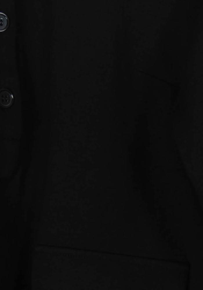 Robe Chemise Noire - Taille M/38 de la marque La Fée Maraboutée | PARAD99460 - Vendu par Paradigme - Image 3