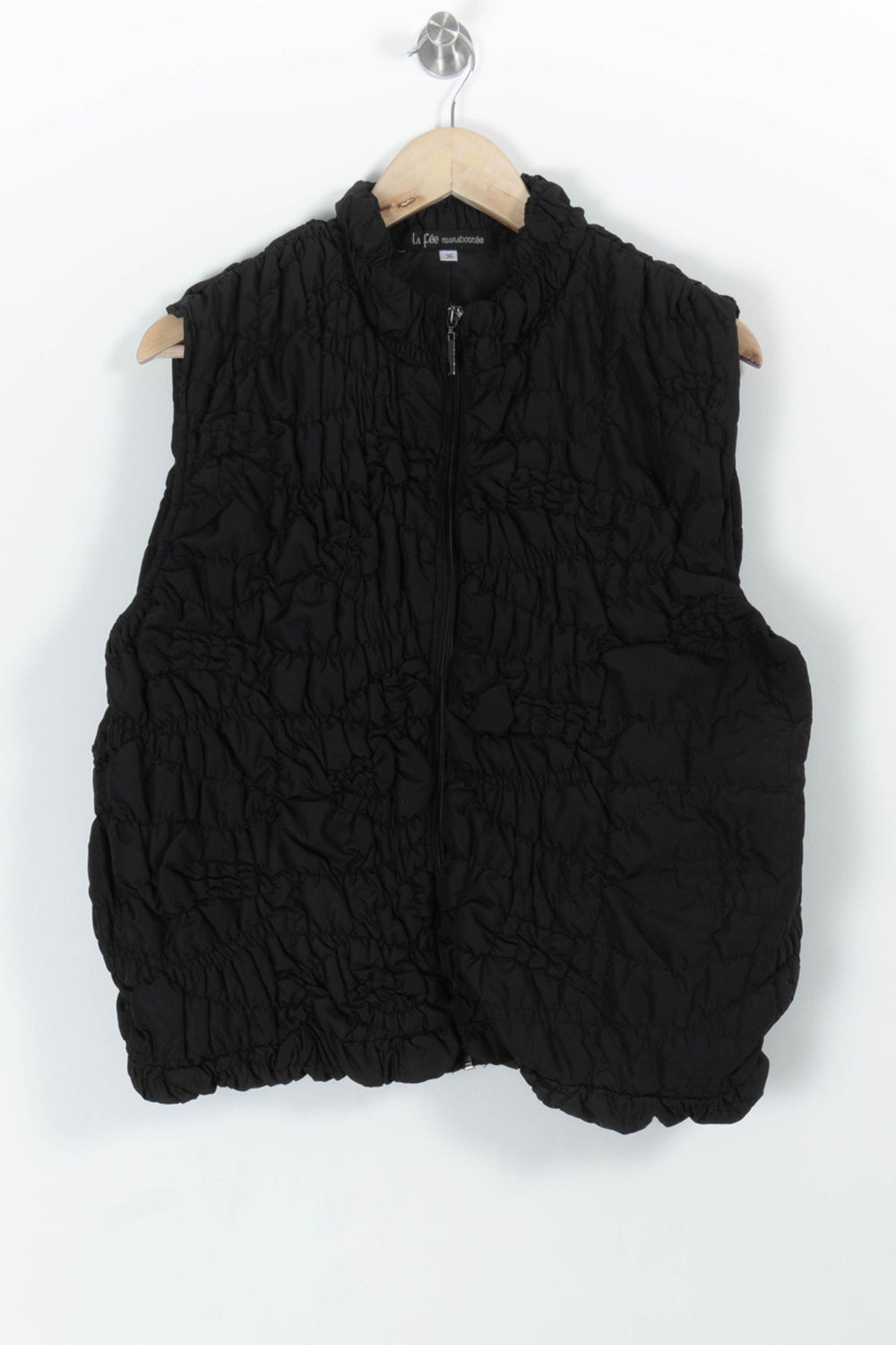 Gilet Noir - Taille S/36 de la marque La Fée Maraboutée | PARAD99461 - Vendu par Paradigme - Image 2