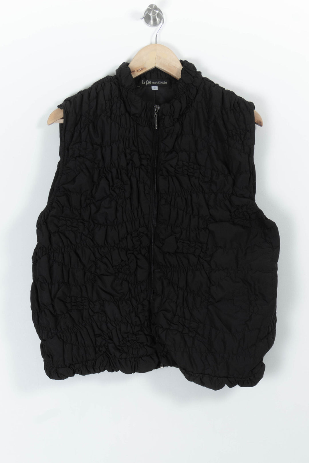 Gilet Noir - Taille S/36 de la marque La Fée Maraboutée | PARAD99461 - Vendu par Paradigme - Image 2