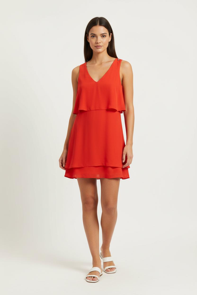Robe Midi Rouge - Taille XL/42 de la marque Liu Jo | PARAD99462 - Vendu par Paradigme - Image 1