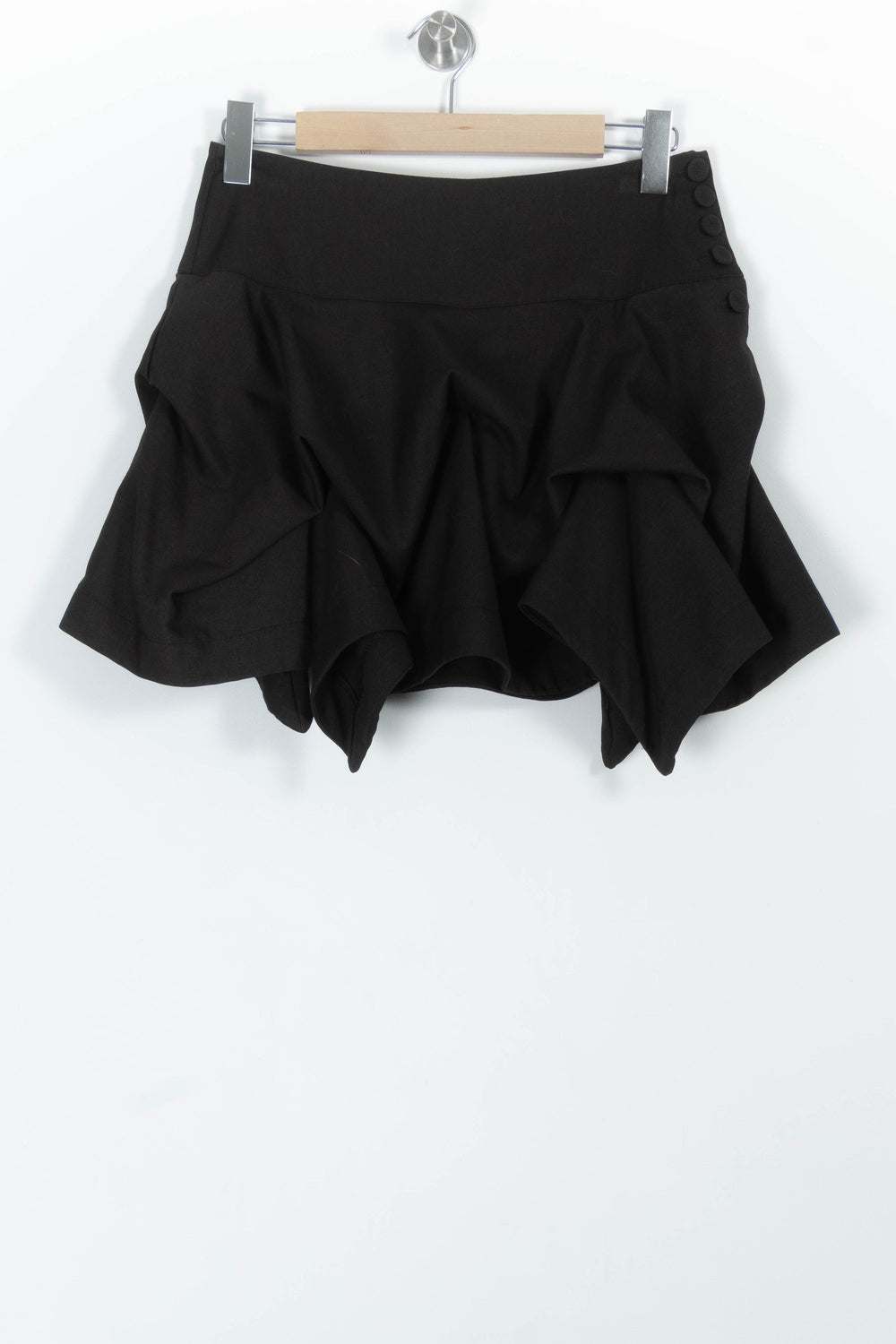 Jupe Volantée Marron - Taille M/38 de la marque La Fée Maraboutée | PARAD99463 - Vendu par Paradigme - Image 2