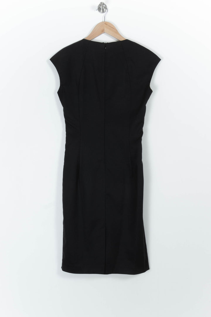 Robe Droite Noire - Taille M/38 de la marque Tara Jarmon | PARAD99467 - Vendu par Paradigme - Image 4