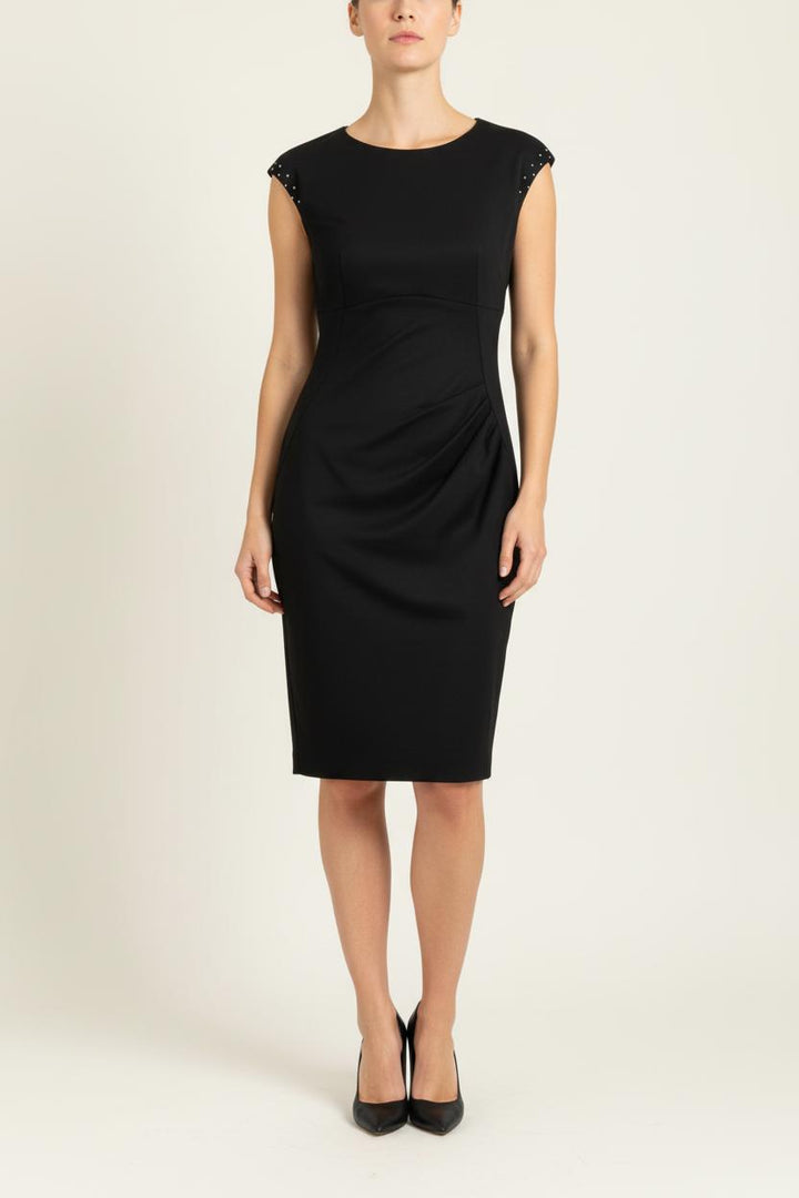 Robe Droite Noire - Taille M/38 de la marque Tara Jarmon | PARAD99467 - Vendu par Paradigme - Image 1