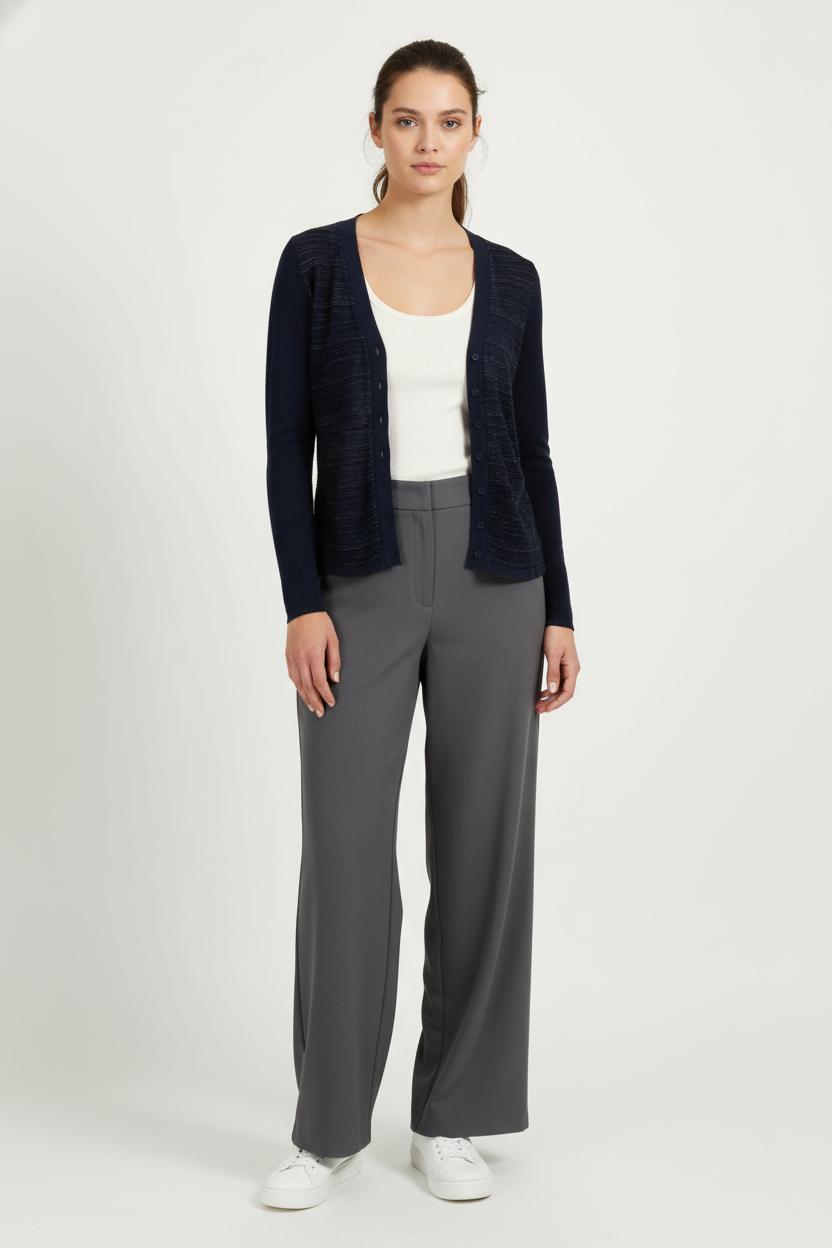 Cardigan Bleu - Taille M/38 de la marque ZAPA | PARAD99469 - Vendu par Paradigme - Image 1