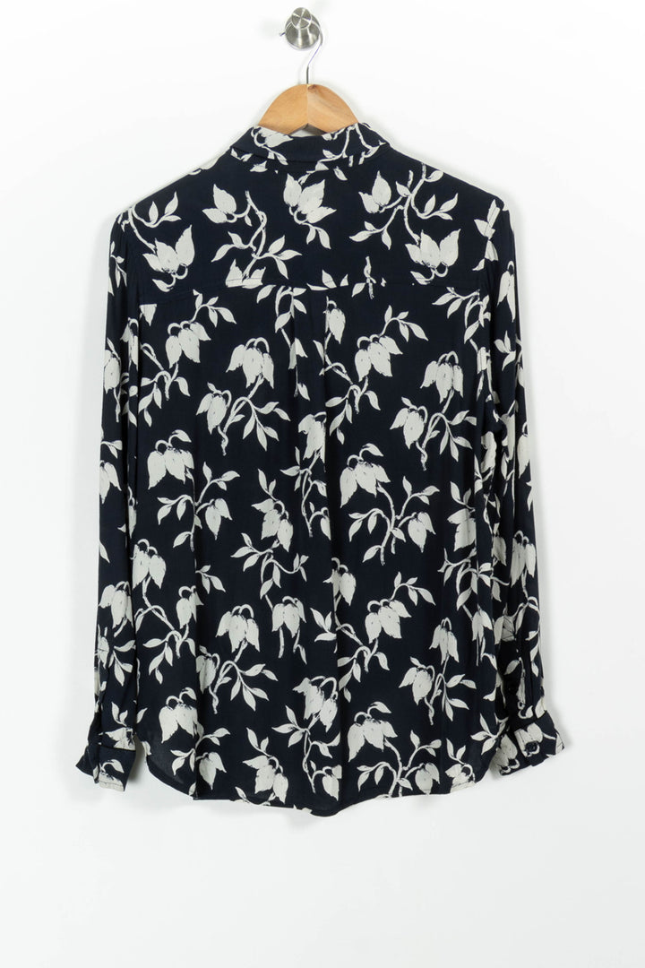 Chemise Bleue et Blanche - Taille L/40 de la marque Ganni | PARAD99470 - Vendu par Paradigme - Image 4