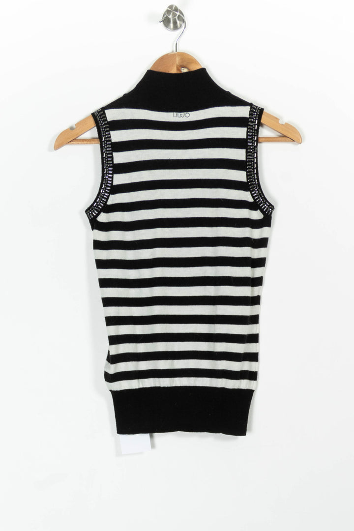 Débardeur Noir et Blanc - Taille XS/34 de la marque Liu Jo | PARAD99471 - Vendu par Paradigme - Image 4