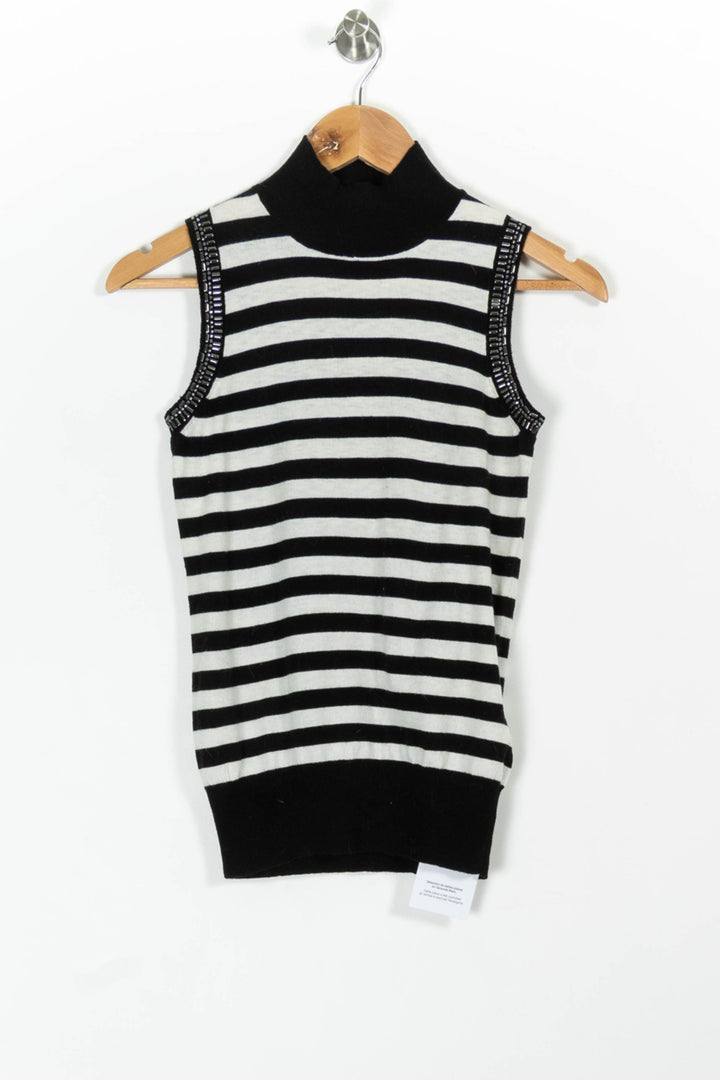 Débardeur Noir et Blanc - Taille XS/34 de la marque Liu Jo | PARAD99471 - Vendu par Paradigme - Image 2