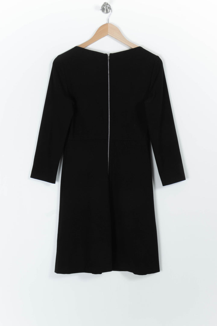 Robe Manches Longues Noire - Taille M/38 de la marque Tara Jarmon | PARAD99473 - Vendu par Paradigme - Image 4