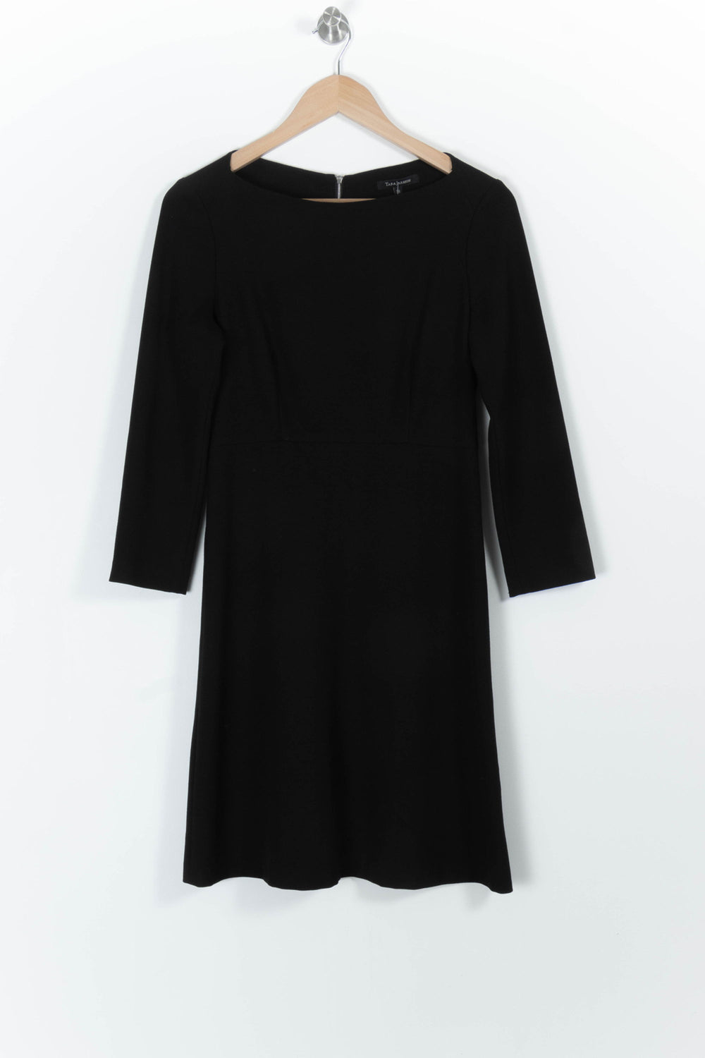 Robe Manches Longues Noire - Taille M/38 de la marque Tara Jarmon | PARAD99473 - Vendu par Paradigme - Image 2