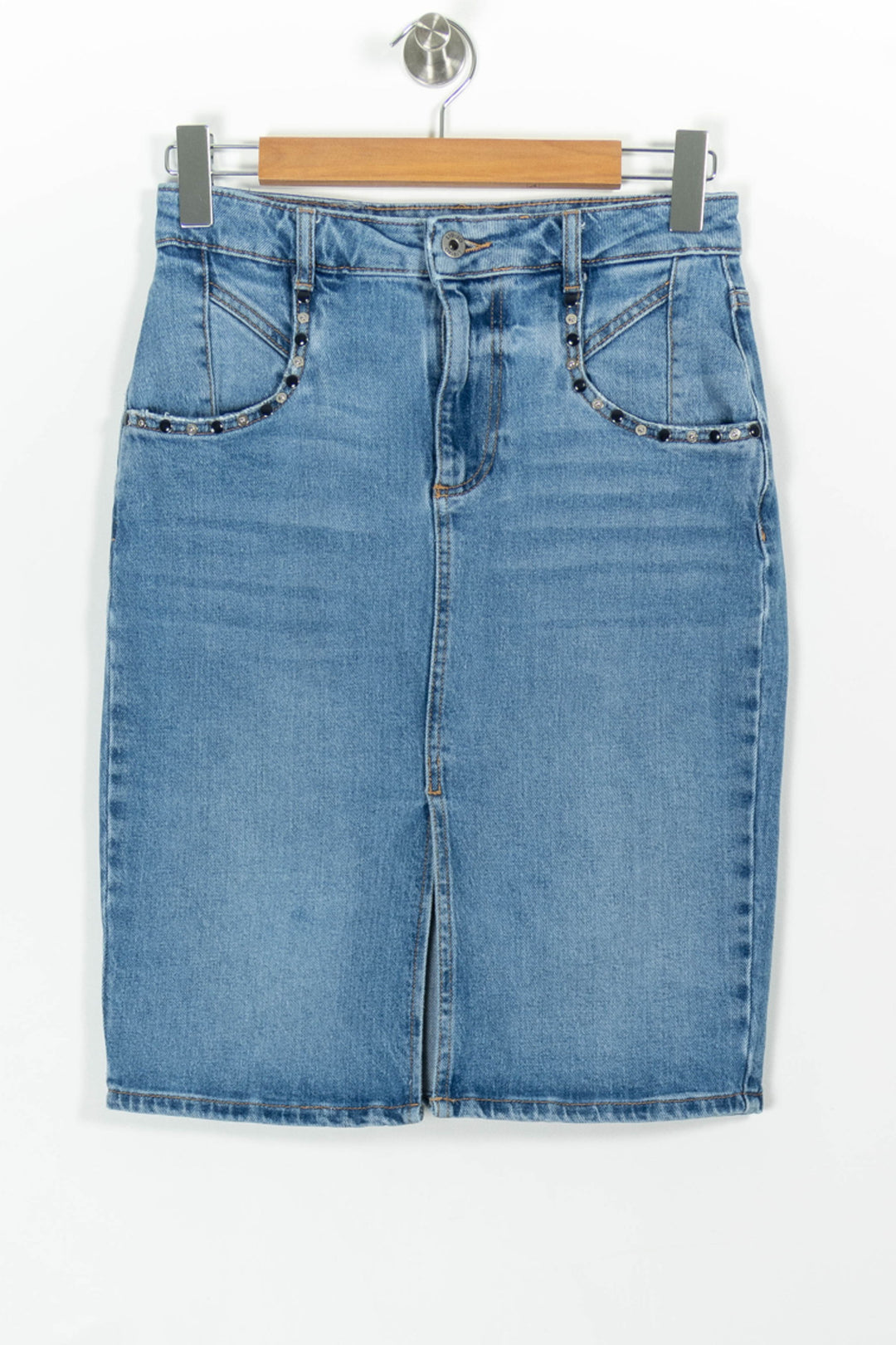 Jupe Crayon Bleu - Taille M/38 de la marque Liu Jo | PARAD99478 - Vendu par Paradigme - Image 2