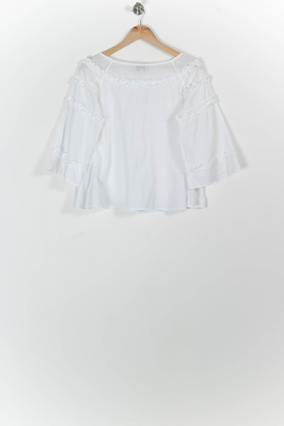 Blouse Blanche - Taille S/36 de la marque Paul & Joe | PARAD99482 - Vendu par Paradigme - Image 4