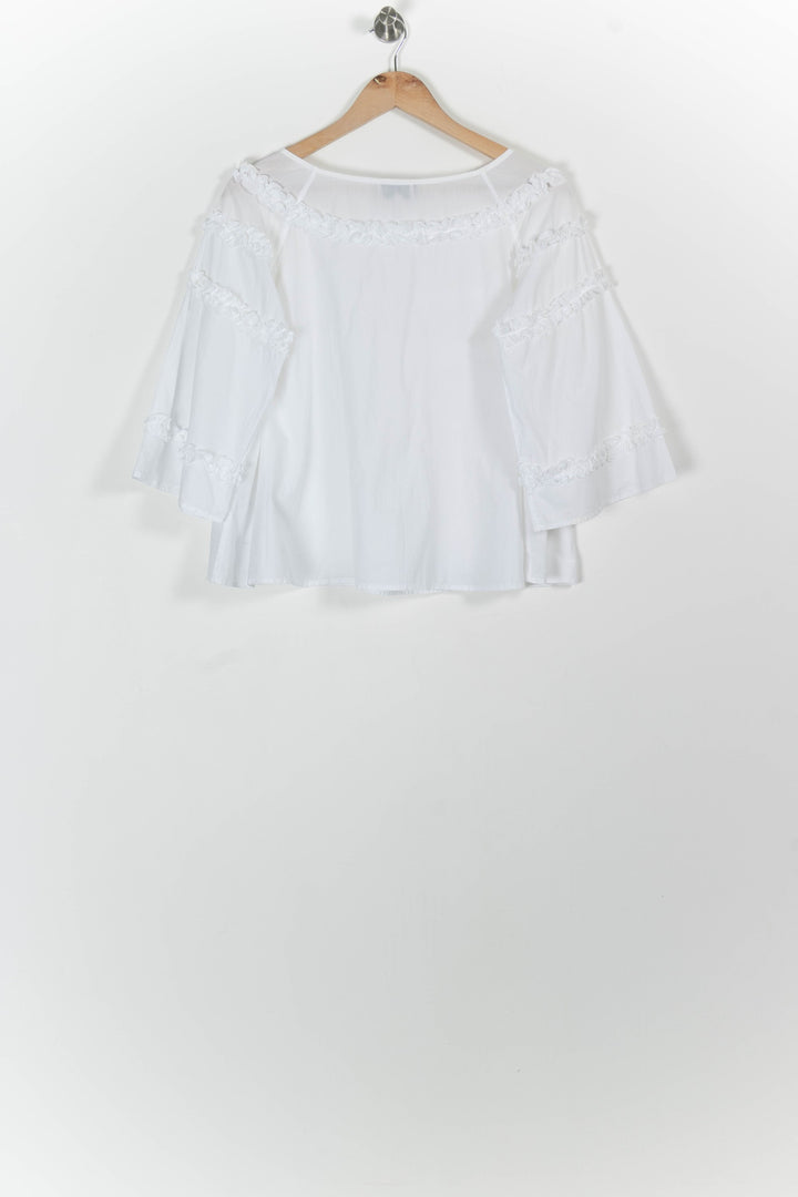 Blouse Blanche - Taille S/36 de la marque Paul & Joe | PARAD99482 - Vendu par Paradigme - Image 4