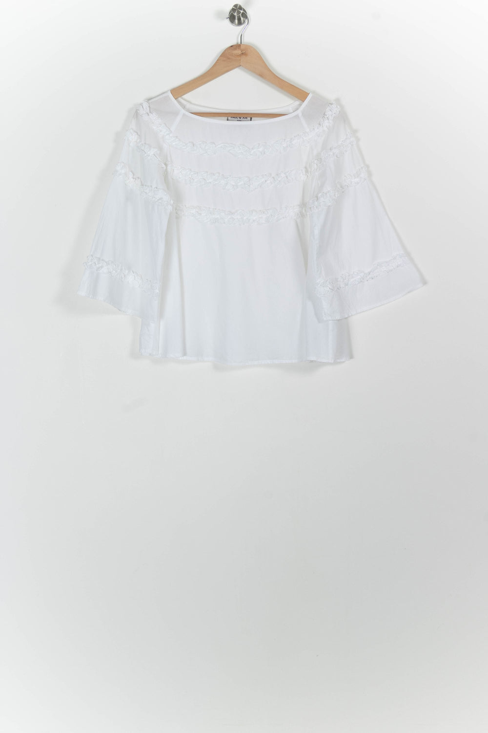 Blouse Blanche - Taille S/36 de la marque Paul & Joe | PARAD99482 - Vendu par Paradigme - Image 2