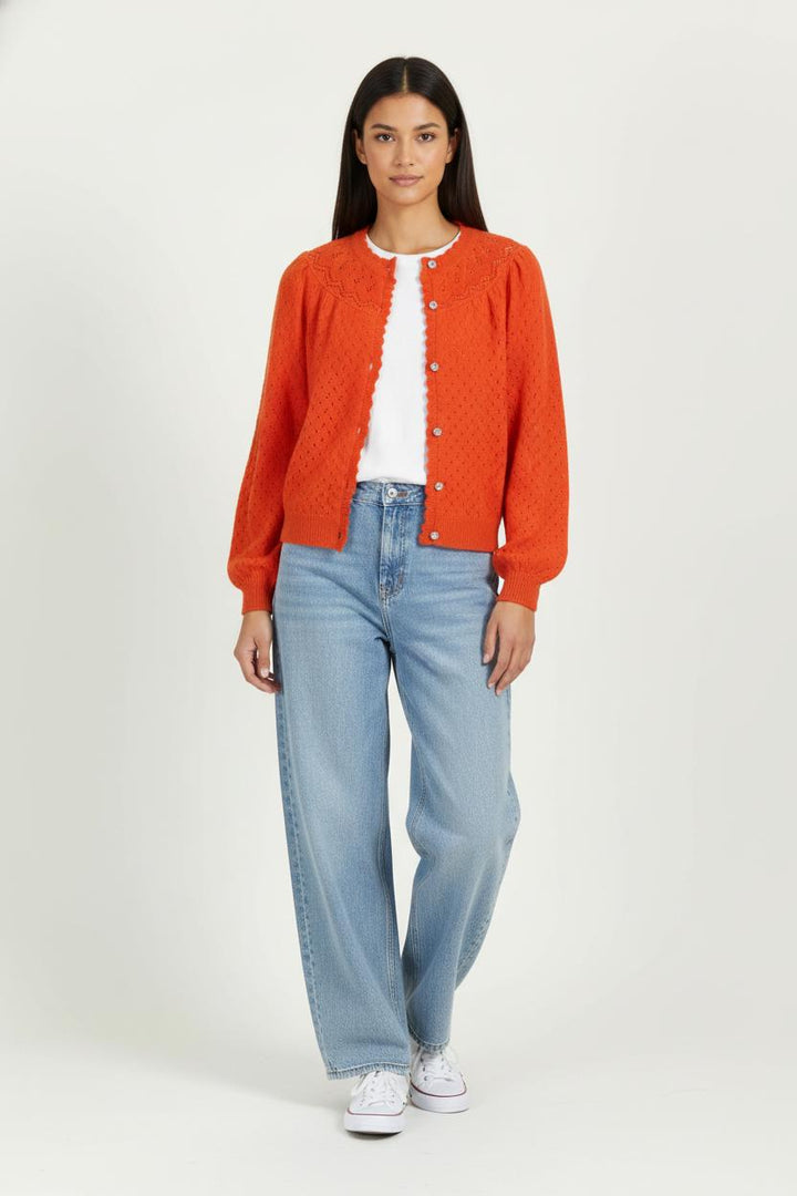 Cardigan Orange - Taille XS/34 de la marque Manoush | PARAD99485 - Vendu par Paradigme - Image 1