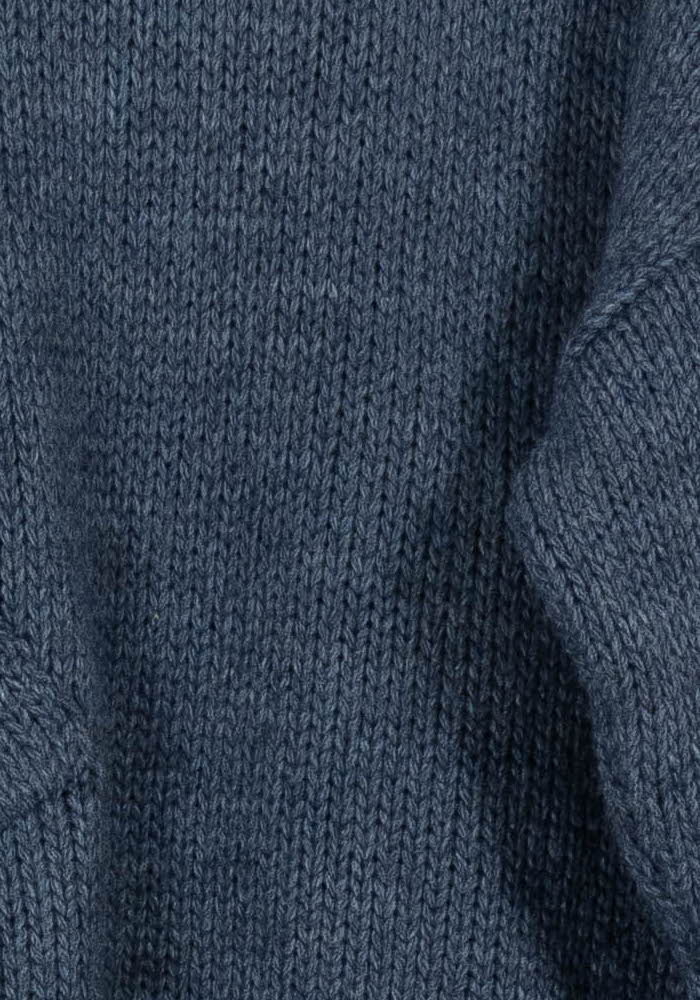 Pull Col Cheminée Bleu - Taille L/40 de la marque Humility | PARAD99490 - Vendu par Paradigme - Image 3