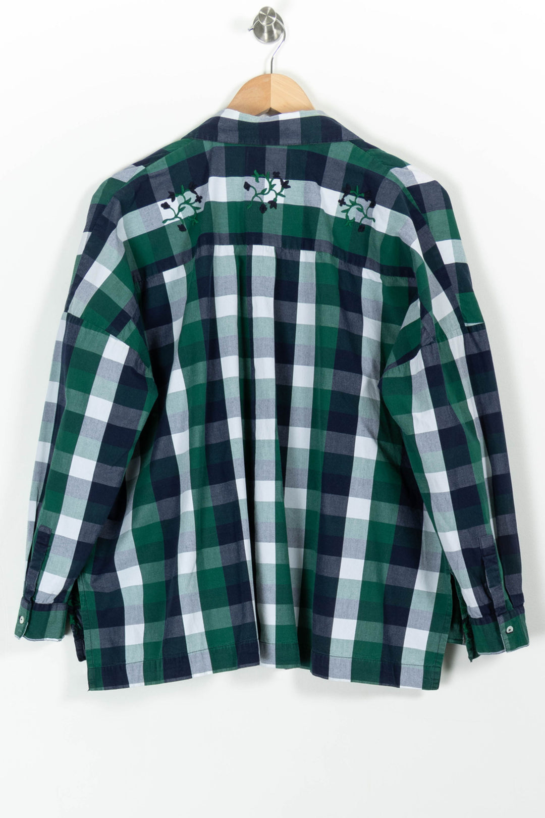 Chemise À Carreaux Verte et Bleue - Taille L/40 de la marque Stella Forest | PARAD99491 - Vendu par Paradigme - Image 4