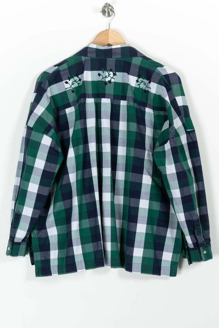 Chemise À Carreaux Verte et Bleue - Taille L/40 de la marque Stella Forest | PARAD99491 - Vendu par Paradigme - Image 4