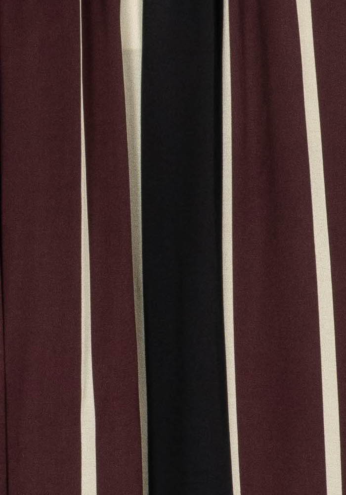 Pantalon Large Bordeaux Noir et Beige - Taille L/40 de la marque Imperial | PARAD99492 - Vendu par Paradigme - Image 3