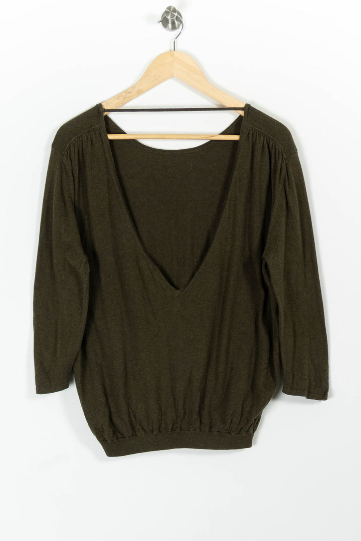Pull Vert - Taille S/36 de la marque ba&sh | PARAD99494 - Vendu par Paradigme - Image 4