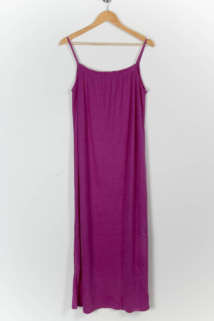 Robe Longue Violette - Taille M/38 de la marque Des petits hauts | PARAD99495 - Vendu par Paradigme - Image 2