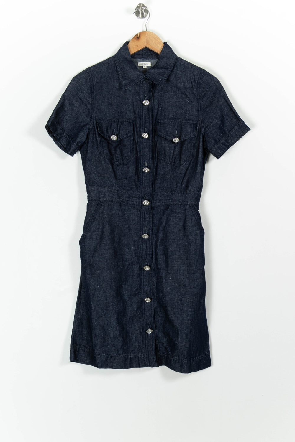 Robe Chemise Bleu - Taille S/36 de la marque Manoush | PARAD99497 - Vendu par Paradigme - Image 2