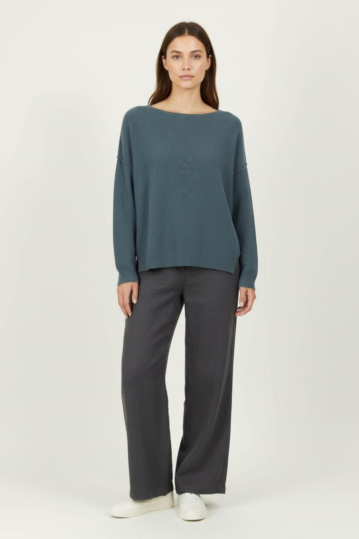 Pull Bleu - Taille XS/34 de la marque American Vintage | PARAD99498 - Vendu par Paradigme - Image 1